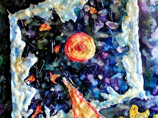  Quadri Pop Art di Carla Bertoli - Broken Illusion - Mixed Technique 60x80 - 2012